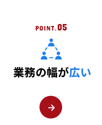 業務の幅が広い